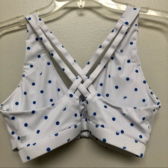 Fabletics Tamera Low Impact Sports Bra Polka Dot - Picture 4 of 6